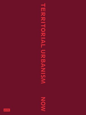 cover image of Territorial Urbanism Now!